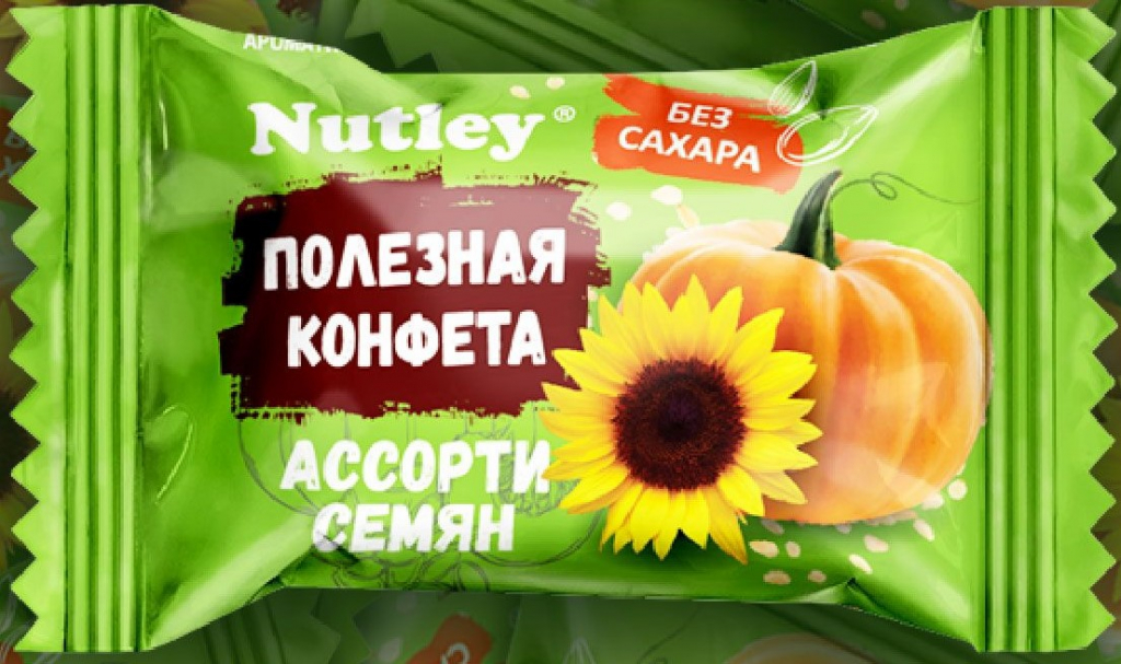 Полезные конфеты "Ассорти семян" Nutley — Купить в Оренбурге — Магазин Экофания